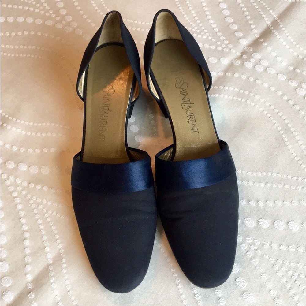 Vintage YSL Short Heels Shoes